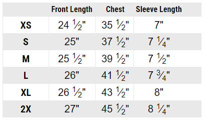 Size guide